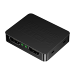 4K HDMI Splitter 1 Input 2 Outputs – Full HD 1080P HDMI Signal Amplifier for Dual Displays