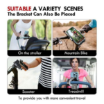 360° Rotating Mobile Phone Holder for Bicycle - Image 2