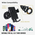 360° Rotating Mobile Phone Holder for Bicycle - Image 5