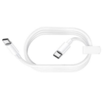 1M USB Type-C to Type-C Charging Cable – White