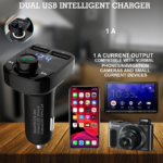 X8 C1 Wireless FM Transmitter Car MP3 Player with Dual USB PD Fast Charging and Hands-Free Calling - Image 3